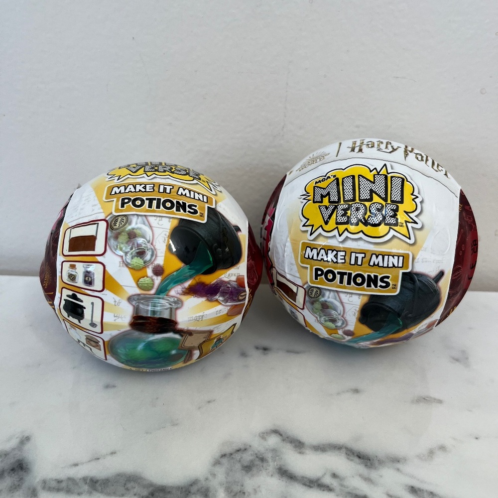 Harry Potter Mini Verse Mini Make it Potions NEW Set of 2